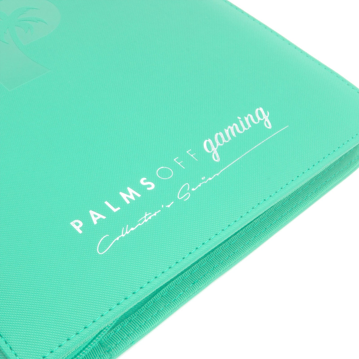 Palms Off Gaming Collector's Series 9 Pocket Zip Binder (Turqoise) NEW