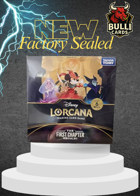 Japanese TCG Disney Lorcana The First Chapter: The Story Begins Booster Box NEW
