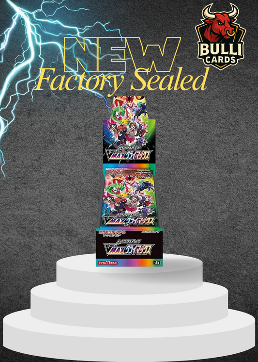 Vmax Climax Booster Box Pokemon TCG Japanese NEW Sealed