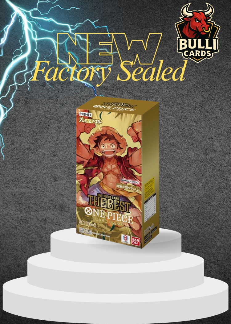 PRB-01 One Piece Card Game Premium Booster Box The Best Japanese